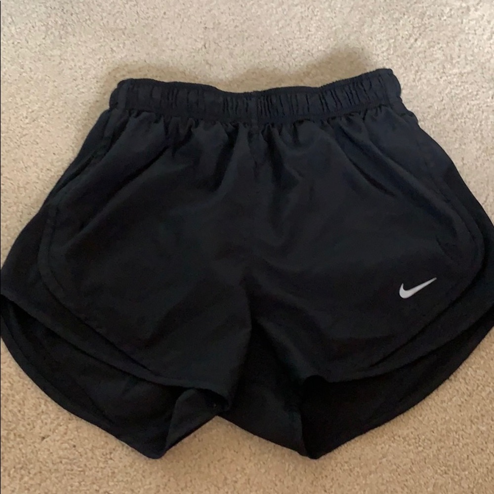 Black nike dry fit shorts